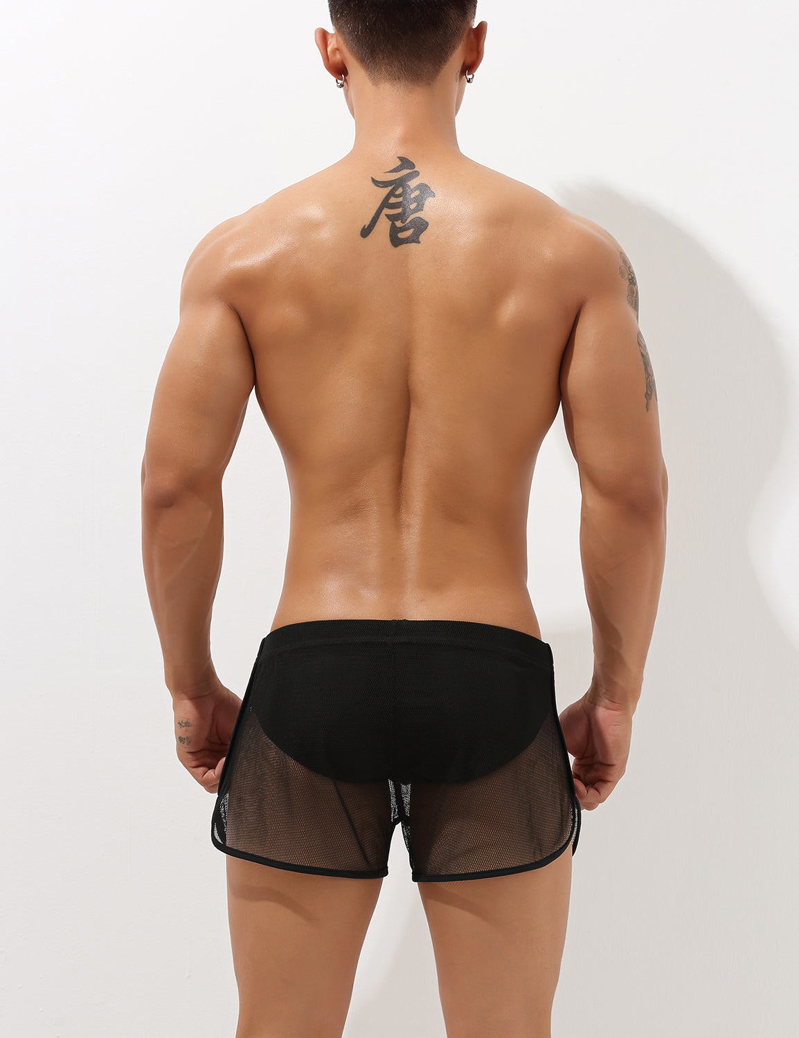 Sexy Mesh Shorts 00606 | dmunderwear detail image 9