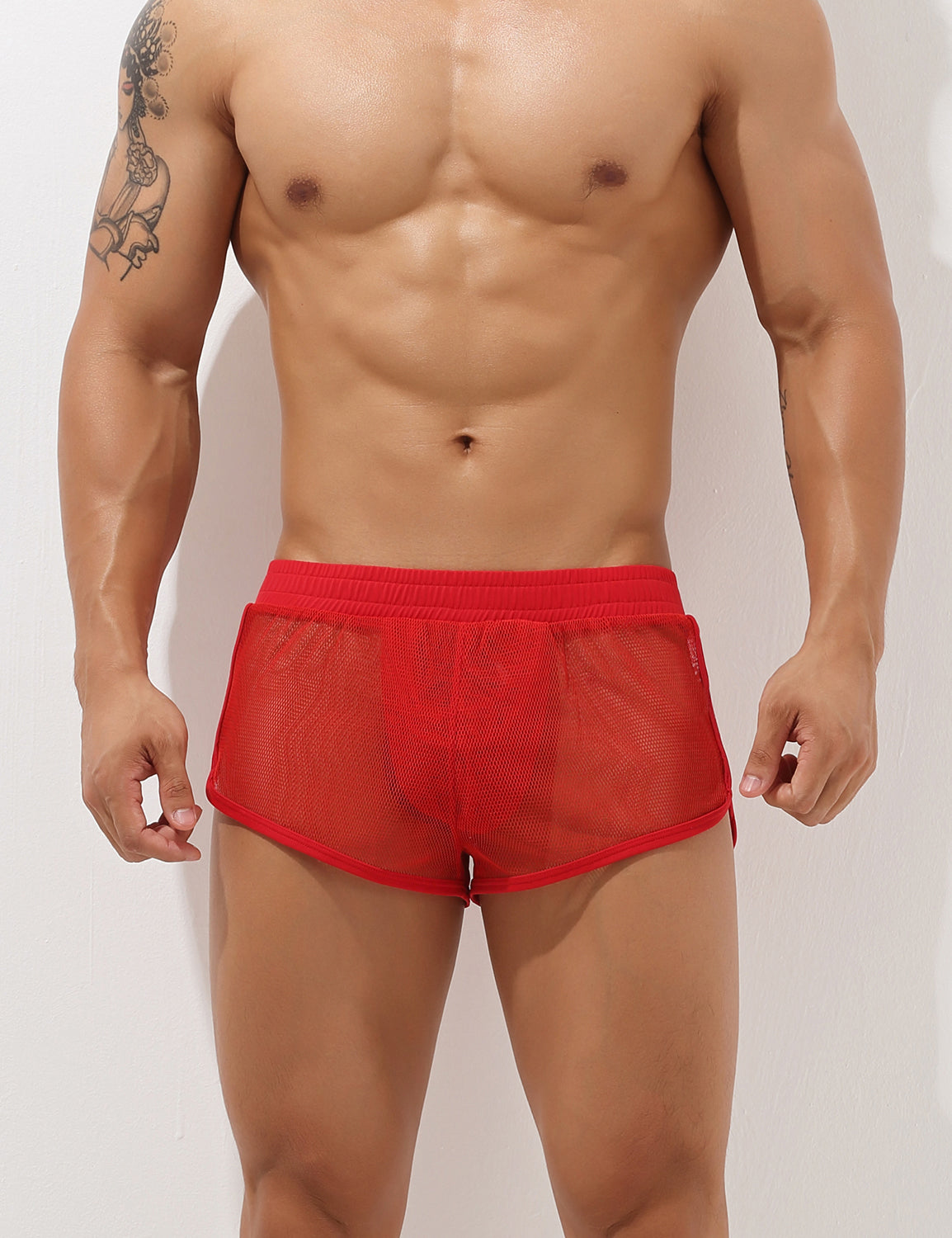 Sexy Mesh Trunks 00604 | dmunderwear detail image 2