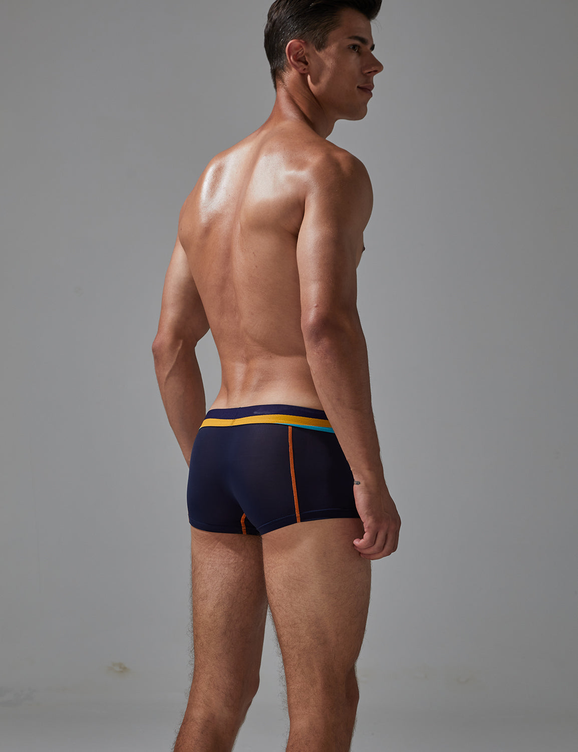Sexy Nylon Boxer Brief 230215 | dmunderwear detail image 10