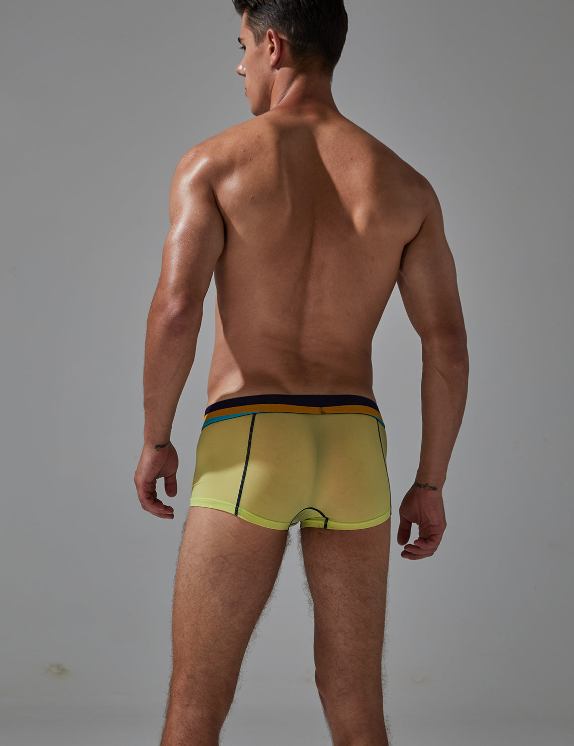 Sexy Nylon Boxer Brief 230215 | dmunderwear detail image 16