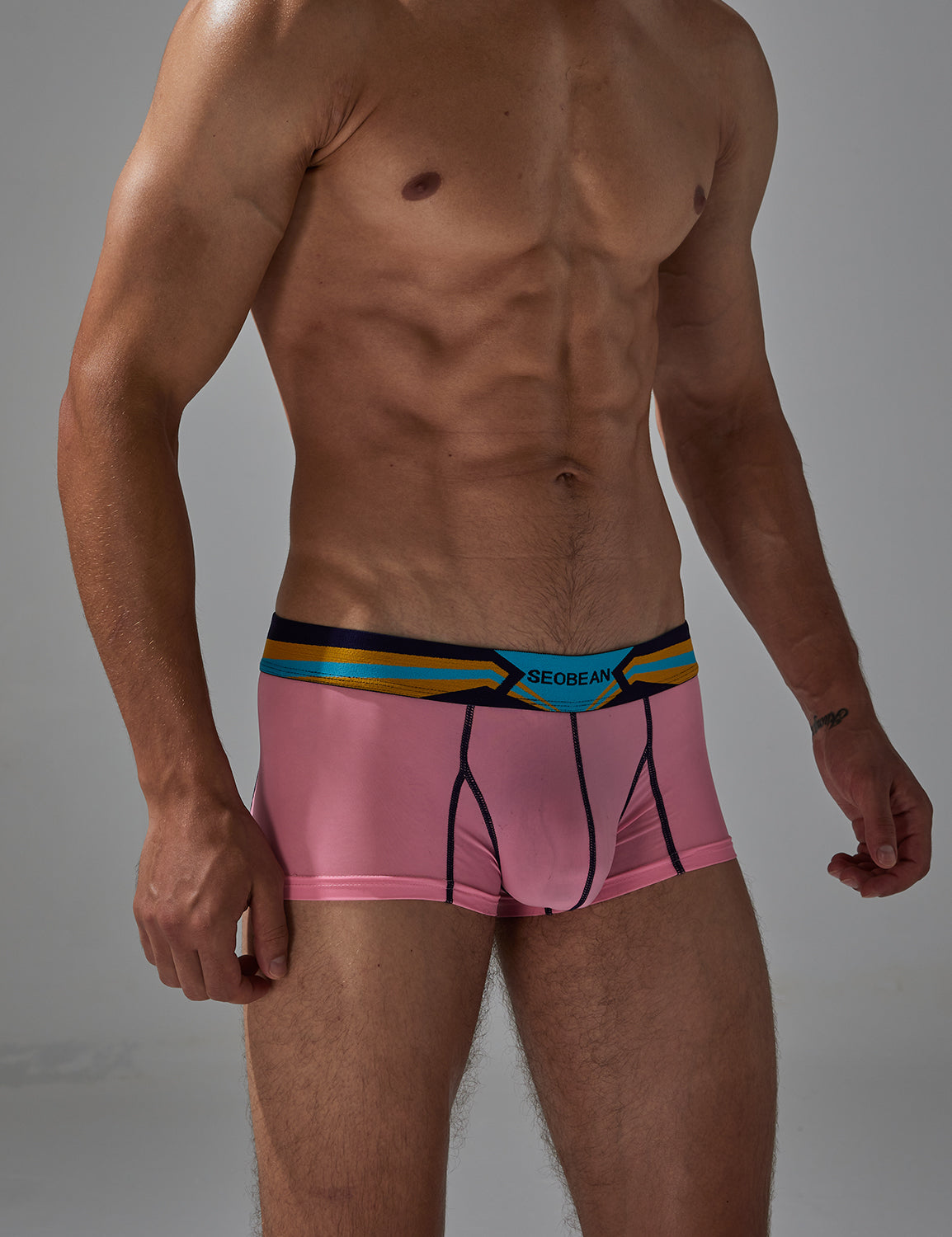 Sexy Nylon Boxer Brief 230215 | dmunderwear detail image 7