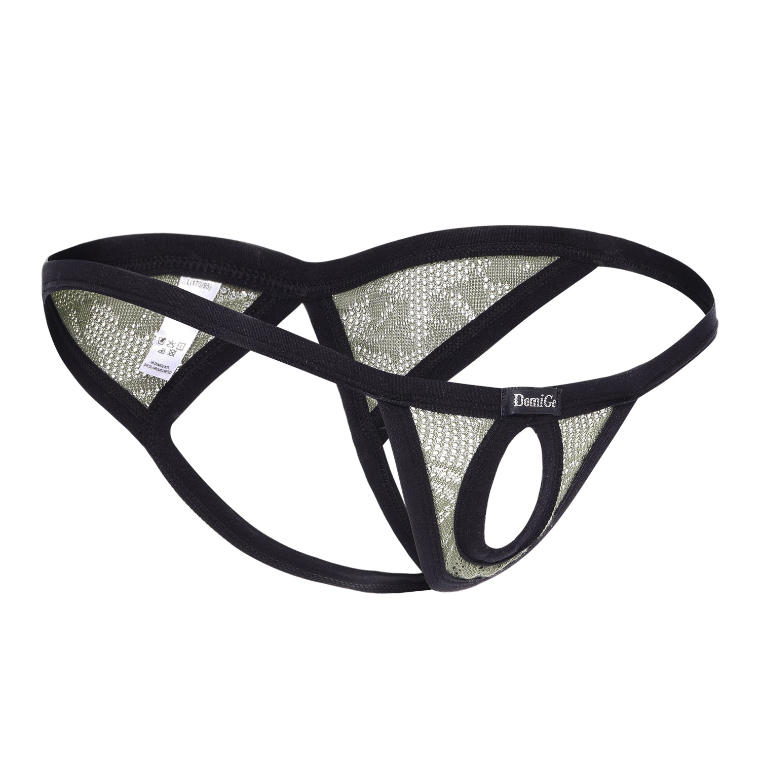 Sexy O-Ring Jockstrap Thong 5477 | dmunderwear detail image 4