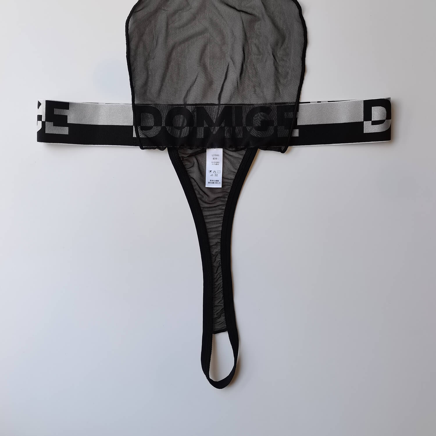 Sexy O-Ring Thong with Flaps 5641 | dmunderwear detail image 11