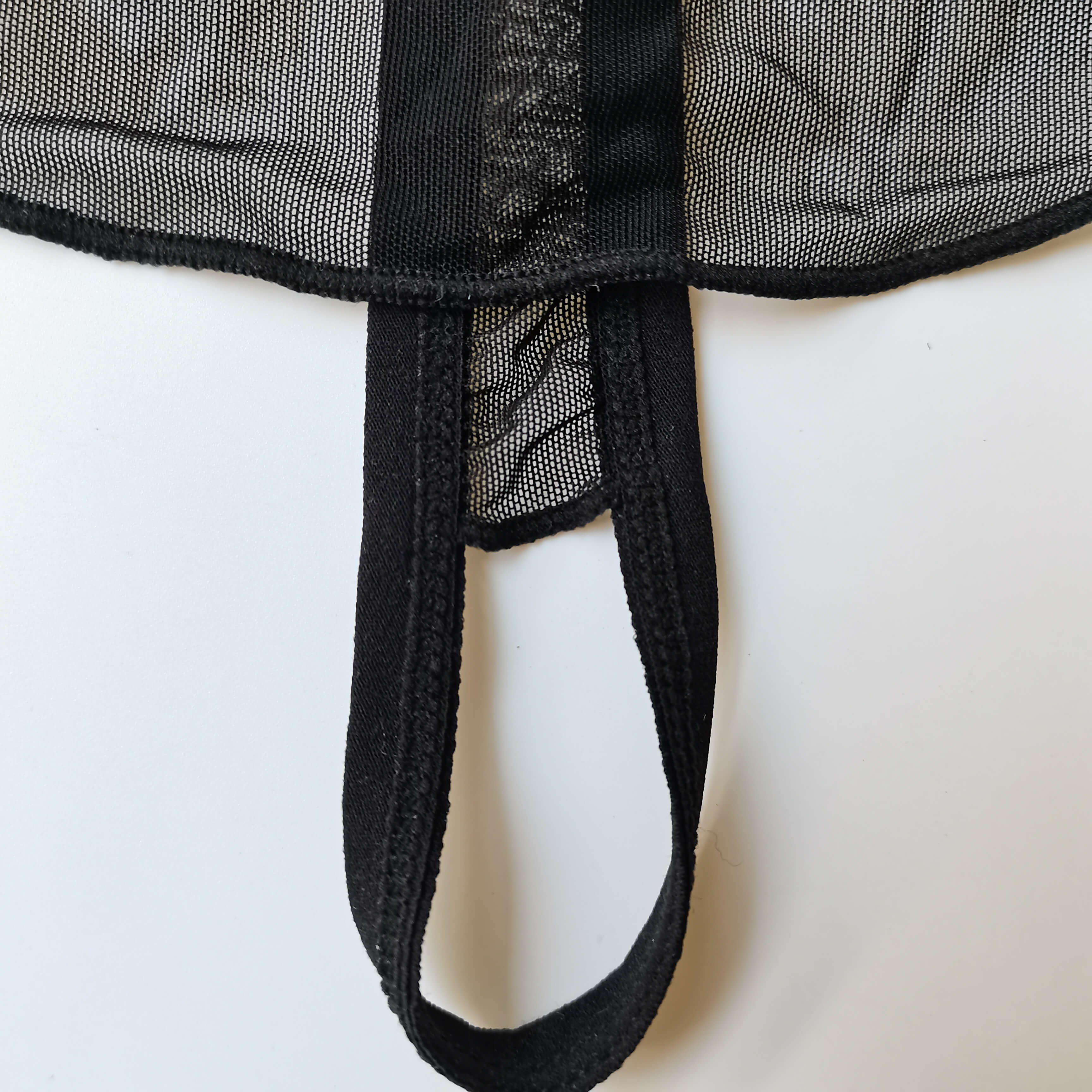 Sexy O-Ring Thong with Flaps 5641 | dmunderwear detail image 12