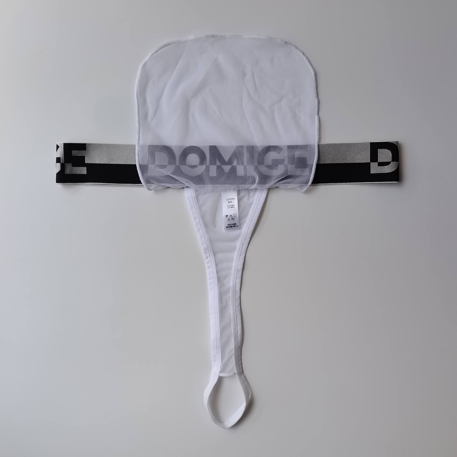Sexy O-Ring Thong with Flaps 5641 | dmunderwear detail image 16