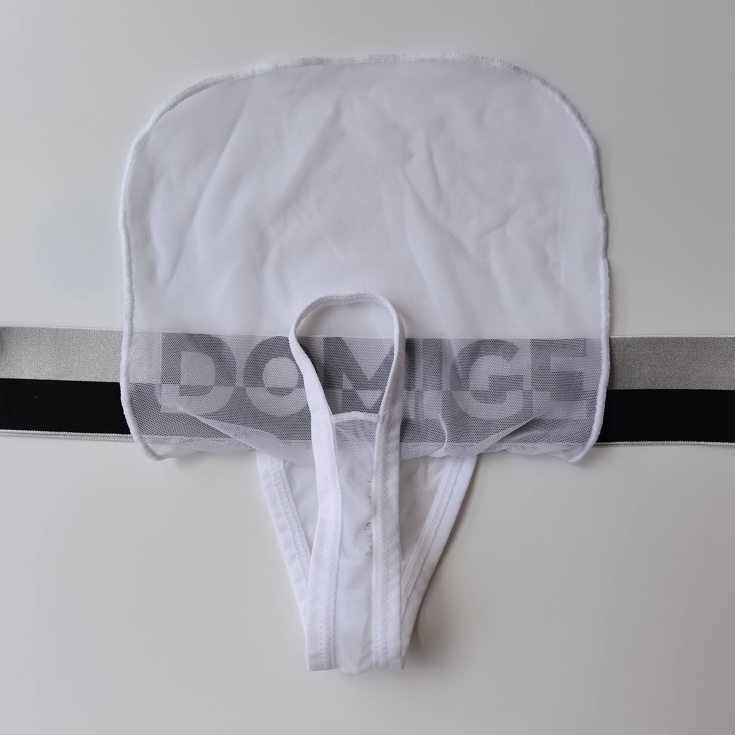 Sexy O-Ring Thong with Flaps 5641 | dmunderwear detail image 19