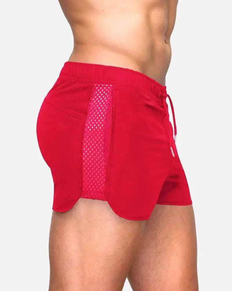 Sexy Side Running Shorts | dmunderwear detail image 14