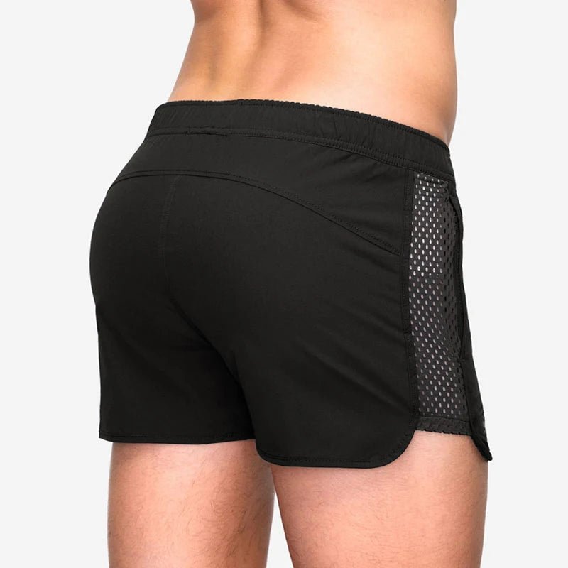 Sexy Side Running Shorts | dmunderwear detail image 8