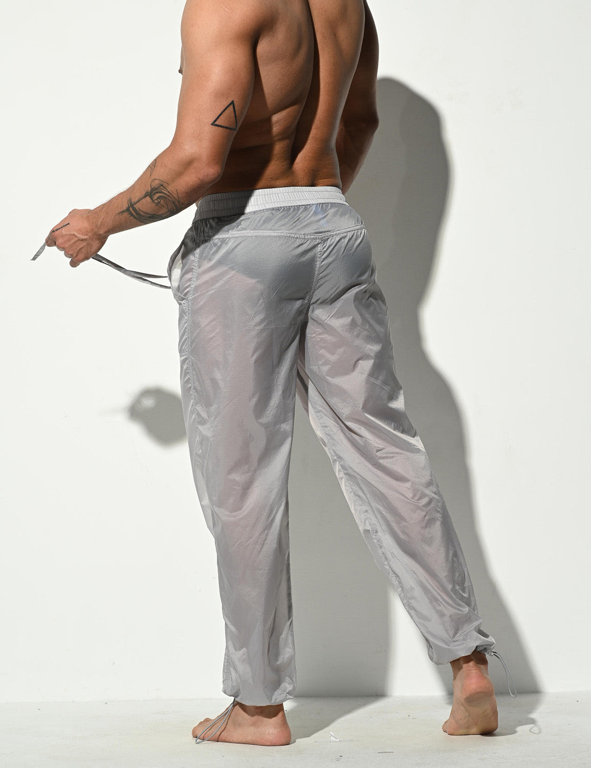 Sexy Translucent Quick-Dry Ultra-thin Pants B1129 | dmunderwear detail image 2