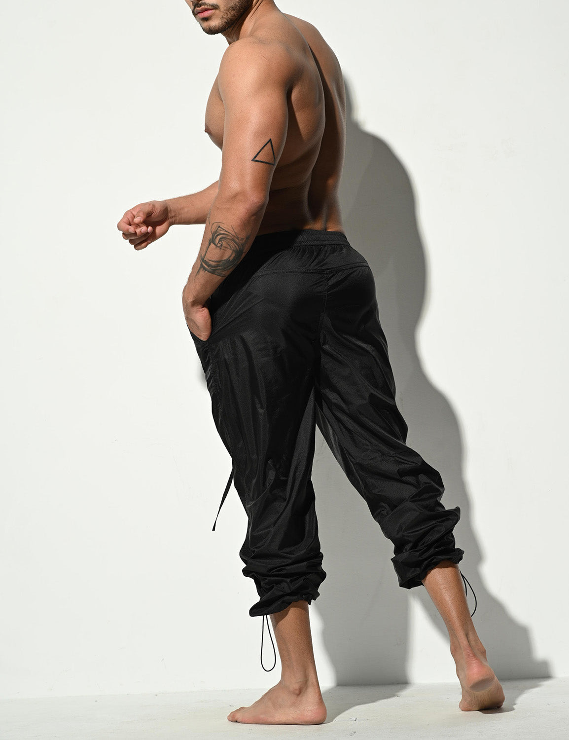 Sexy Translucent Quick-Dry Ultra-thin Pants B1129 | dmunderwear detail image 8