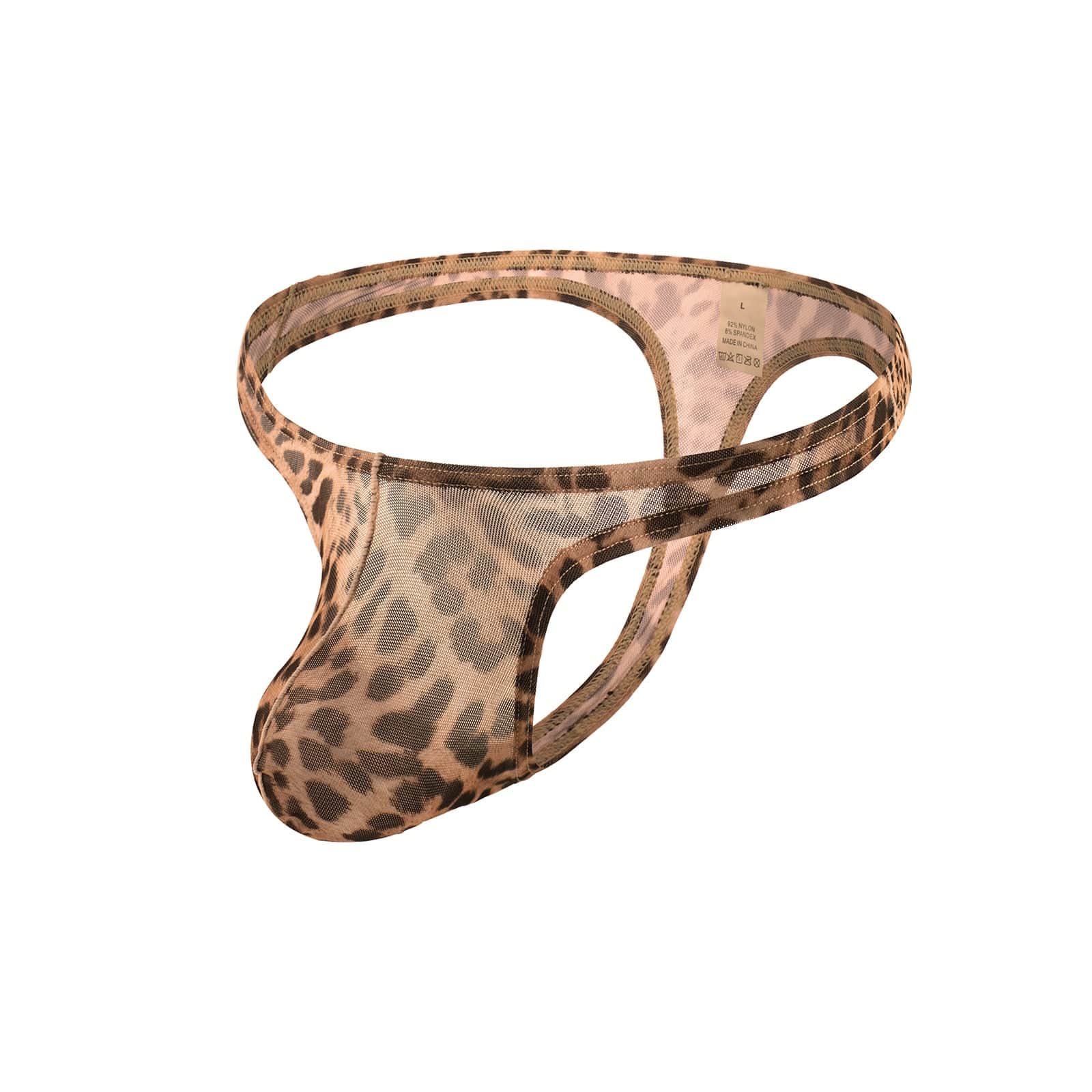 Sheer Jungle Thong | dmunderwear detail image 4