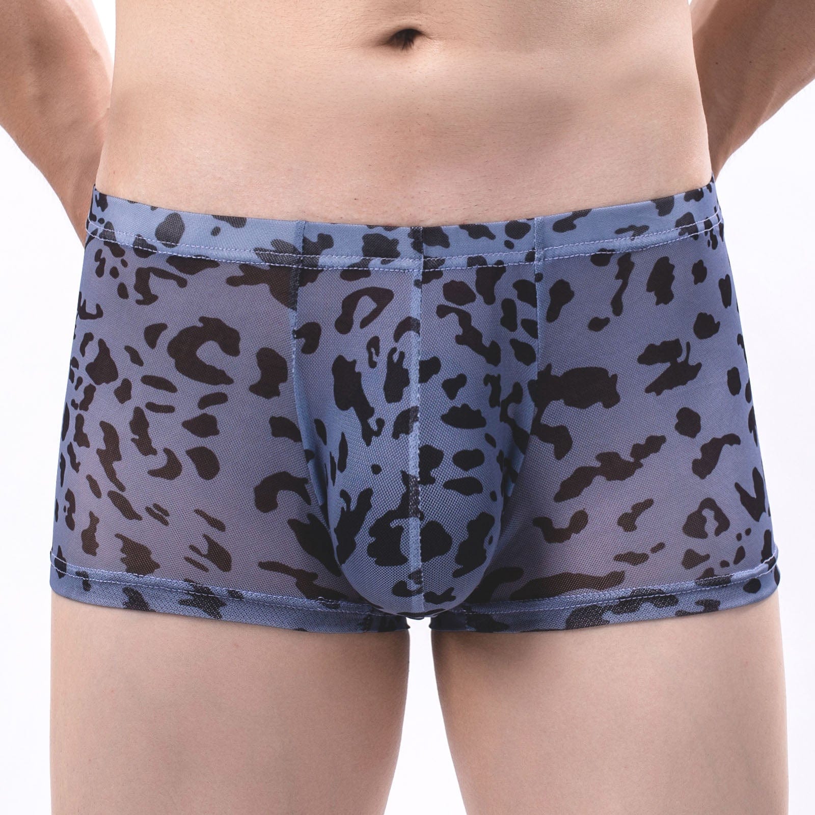Sheer Jungle Trunks | dmunderwear detail image 2
