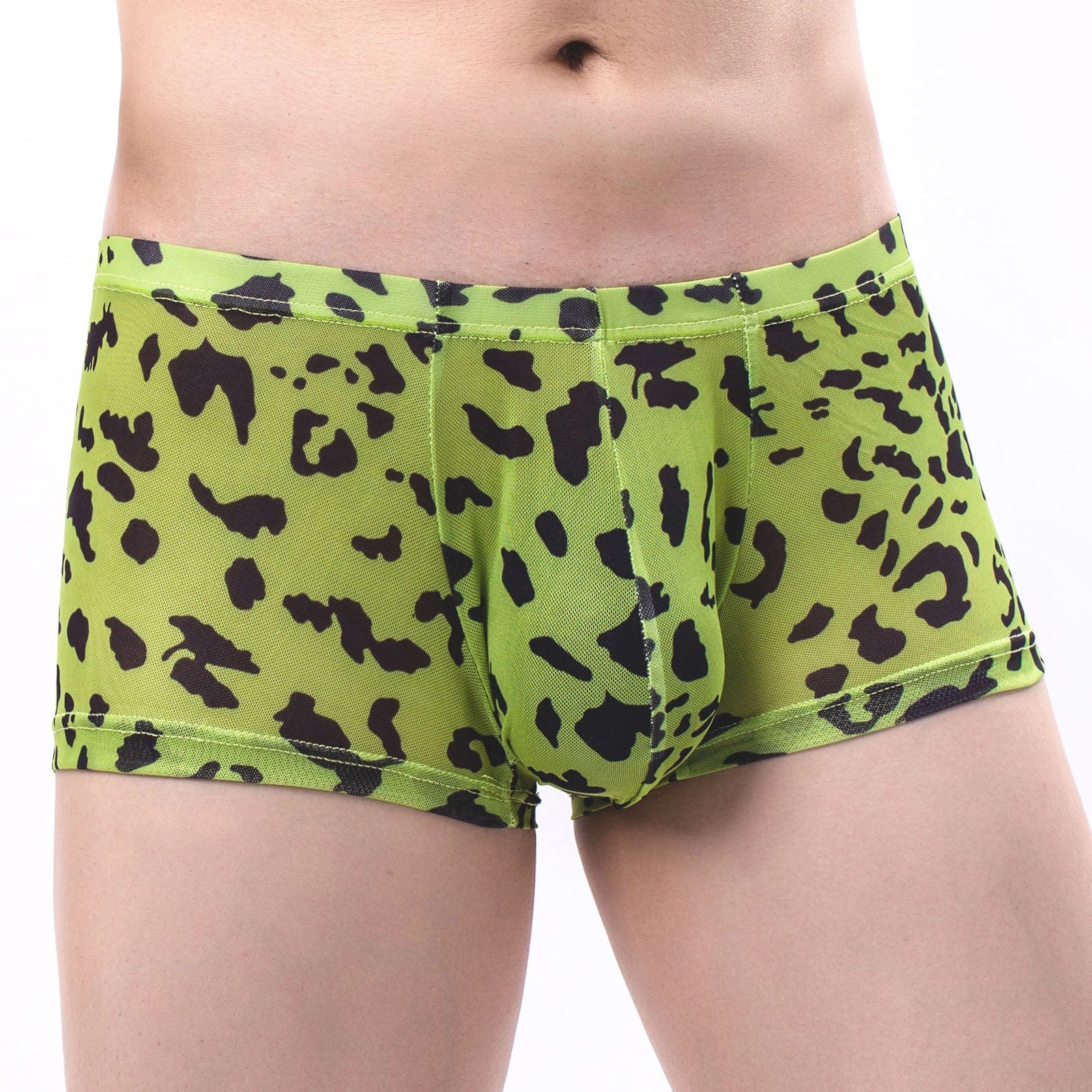 Sheer Jungle Trunks | dmunderwear detail image 4