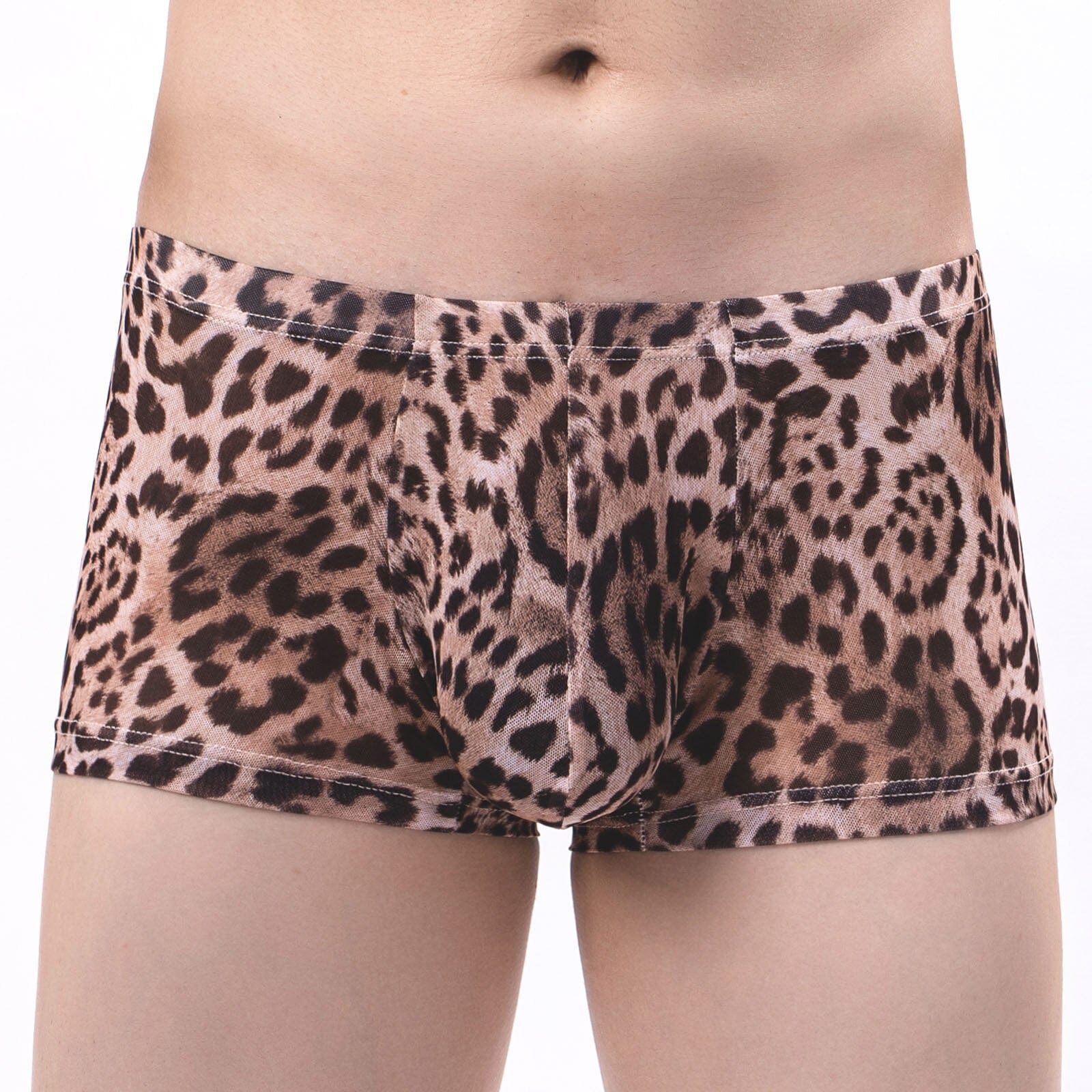 Sheer Jungle Trunks | dmunderwear detail image 9