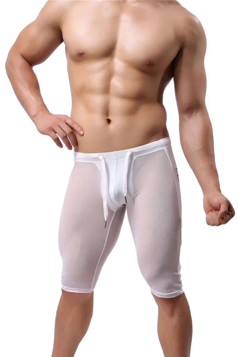 Sheer Knee-Length Tights | dmunderwear detail image 5