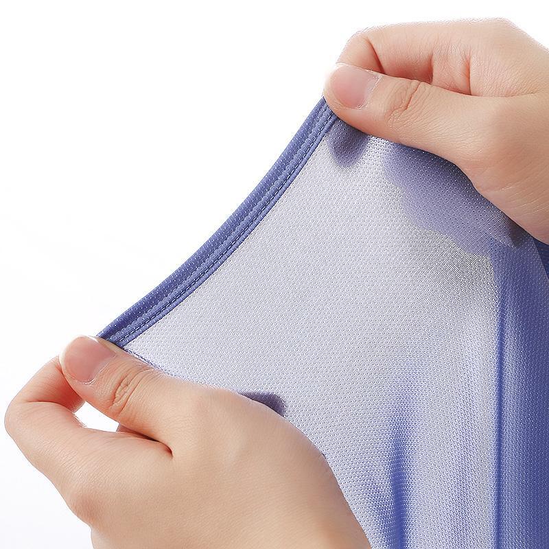 Sheer Lounge Jock Shorts | dmunderwear detail image 8