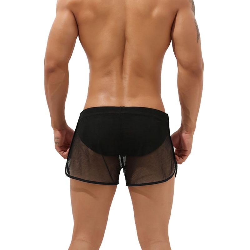 Sheer Swim Trunks | dmunderwear detail image 4