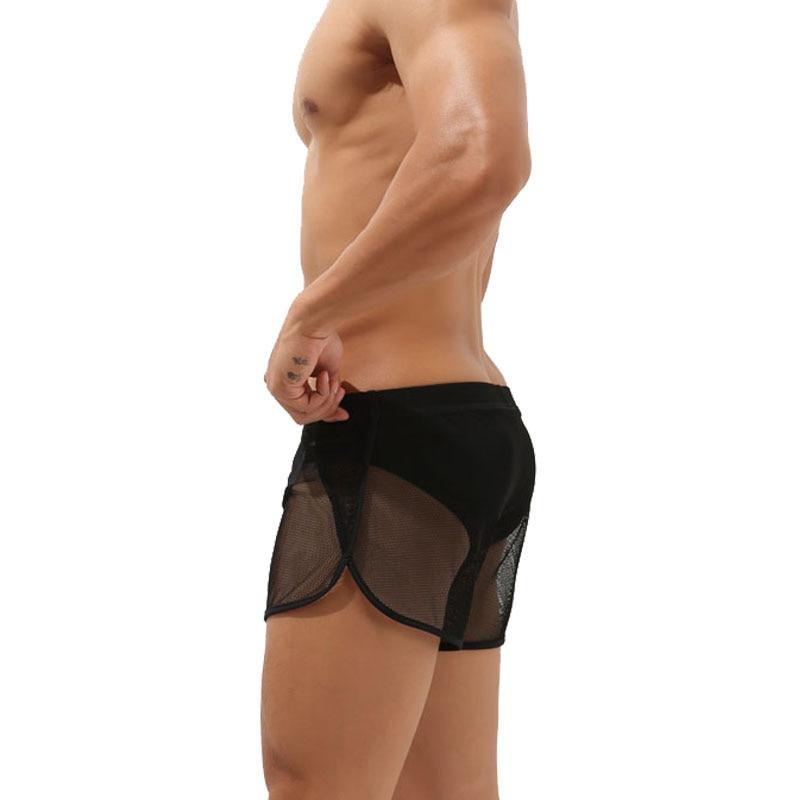 Sheer Swim Trunks | dmunderwear detail image 6