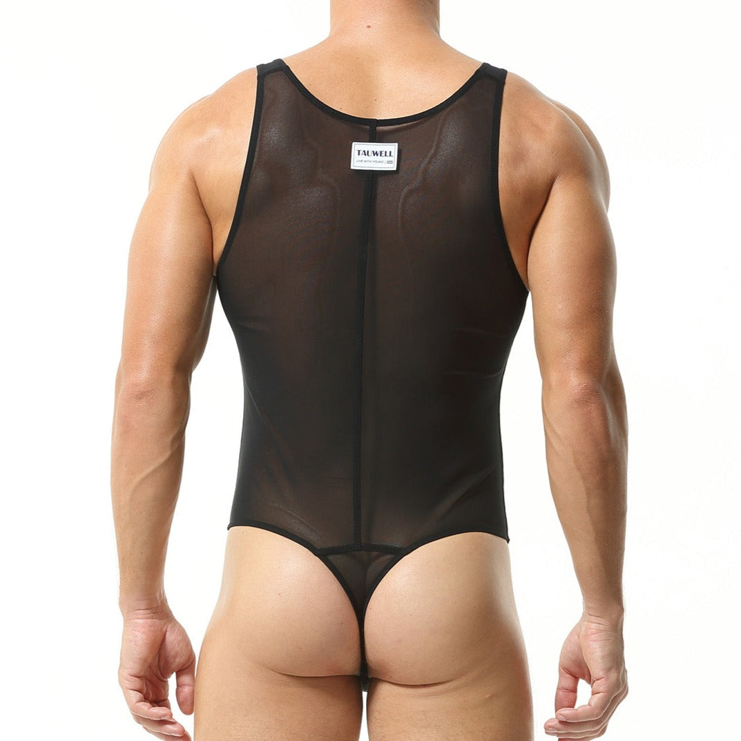 Sheer Singlet Thong | dmunderwear