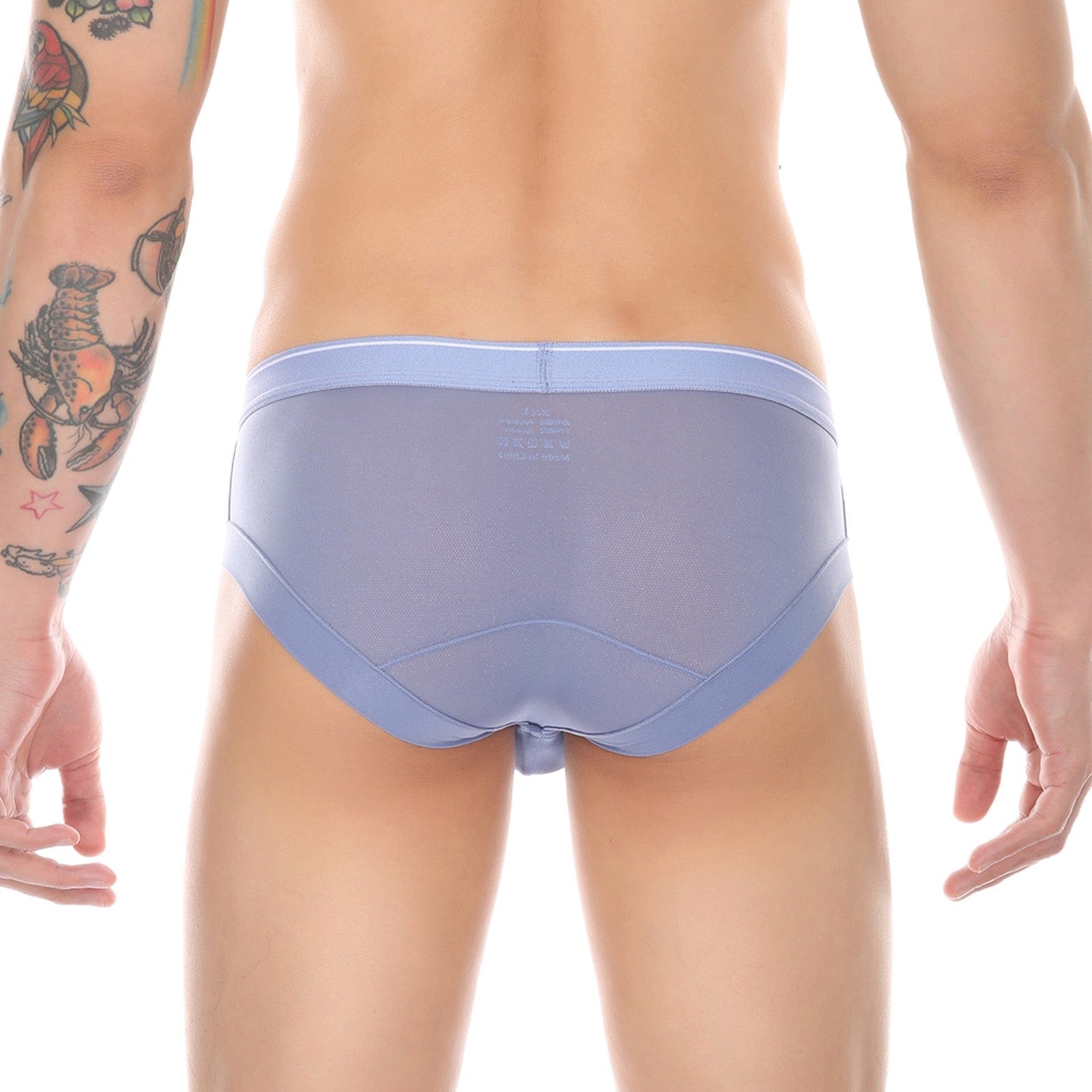Sheer Skyline T-Briefs | dmunderwear detail image 11