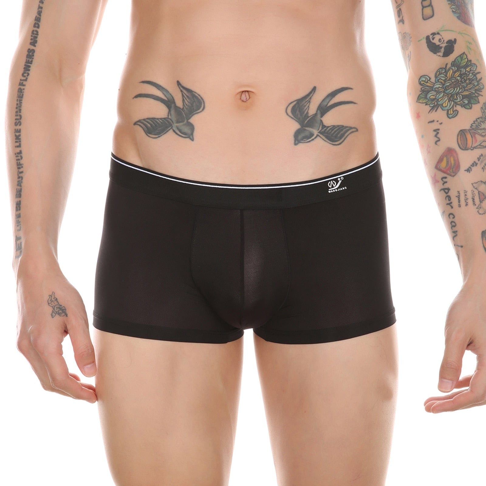 Sheer Skyline Trunks | dmunderwear detail image 17