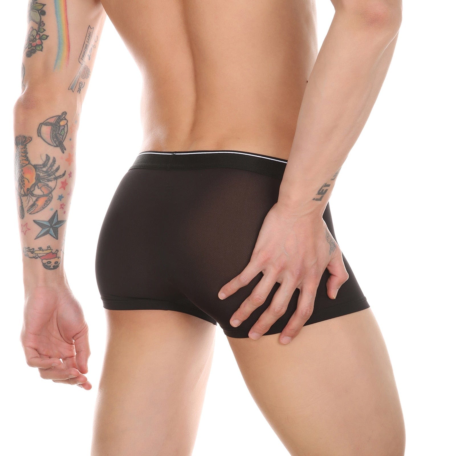 Sheer Skyline Trunks | dmunderwear detail image 19