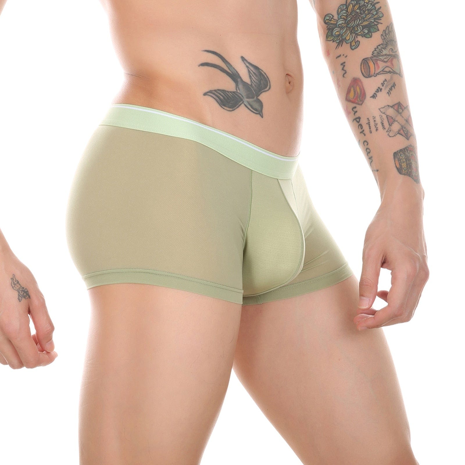 Sheer Skyline Trunks | dmunderwear detail image 5
