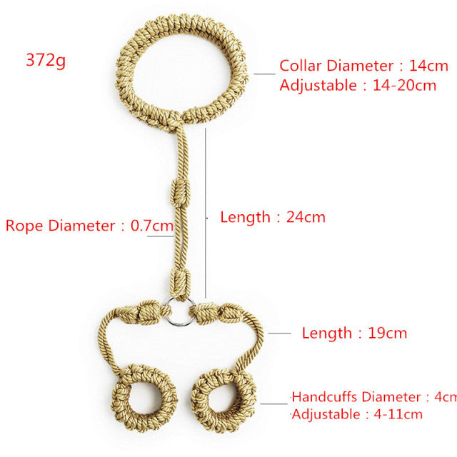 Shibari Handcuffs | dmunderwear detail image 13