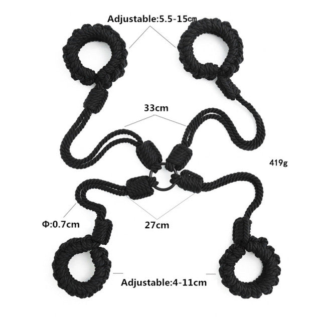 Shibari Handcuffs | dmunderwear detail image 16