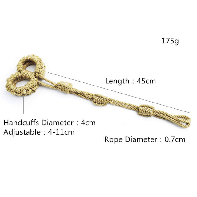 Shibari Handcuffs | dmunderwear detail image 4
