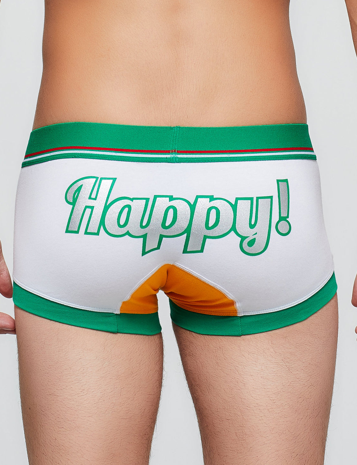 Shiny “Happy” Boxer Brief 90235 | dmunderwear detail image 10