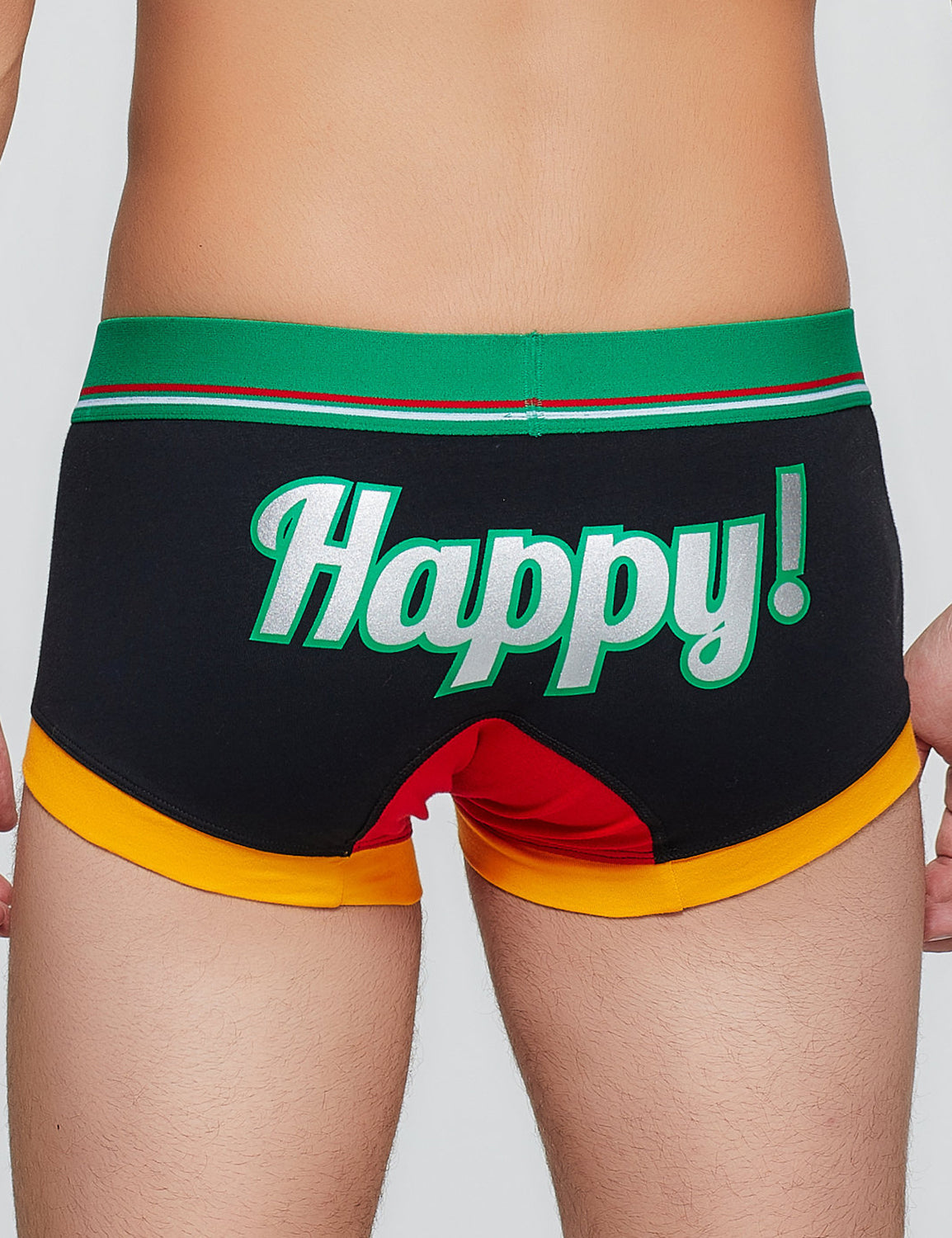 Shiny “Happy” Boxer Brief 90235 | dmunderwear detail image 14