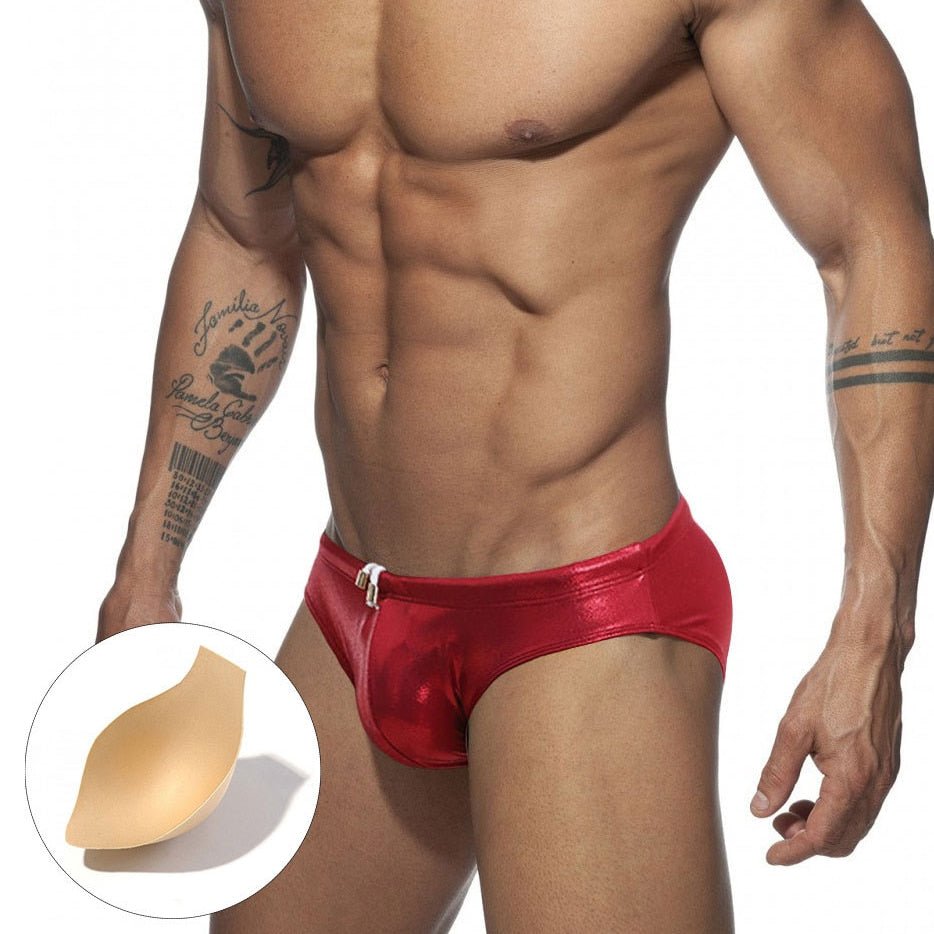 ORVLS Shiny Metallic Swim Briefs | dmunderwear product image 14