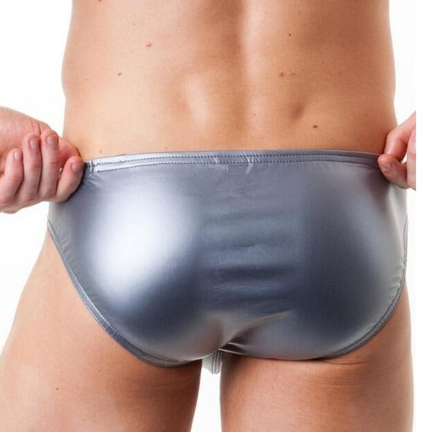 Shiny Ultra Brief | dmunderwear detail image 2