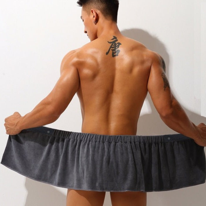 ORVLS Shorts Towel Wrap | dmunderwear detail image 6
