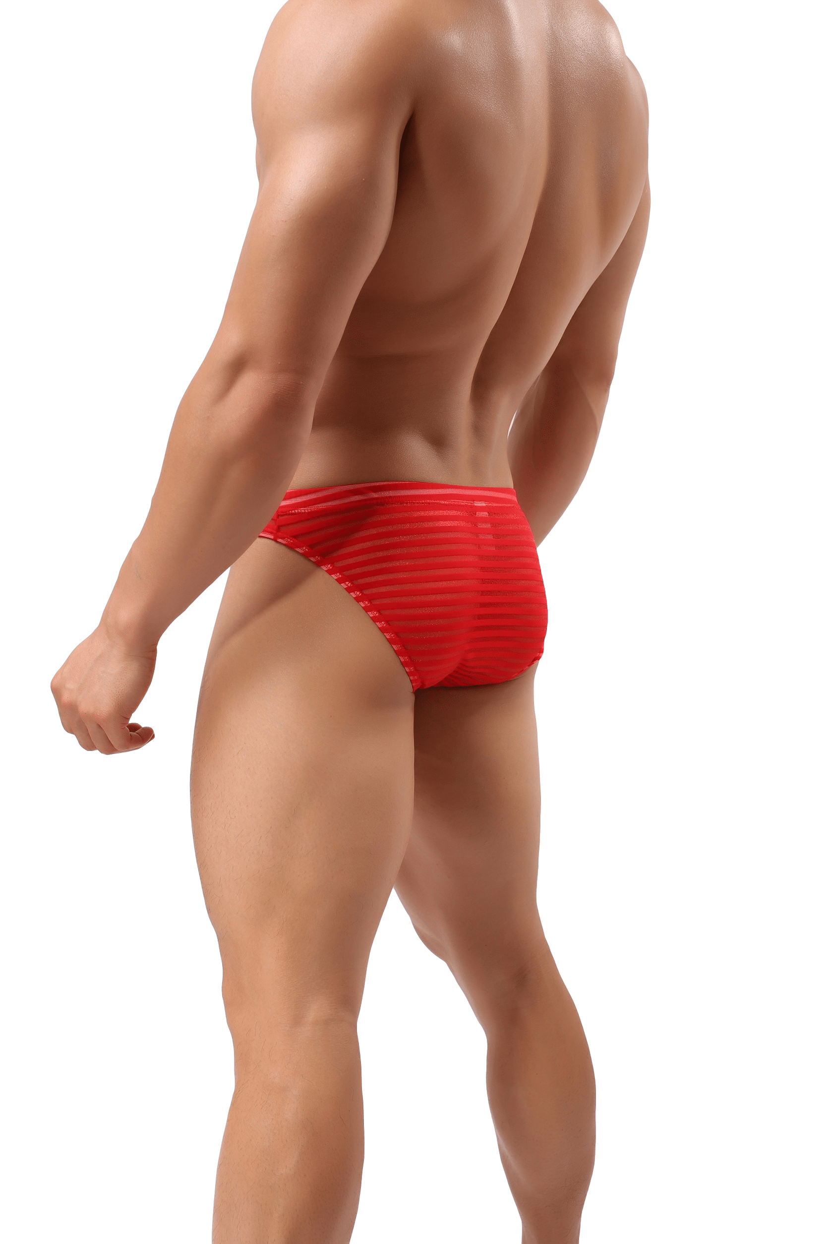 Show-All Striped Briefs | dmunderwear detail image 6