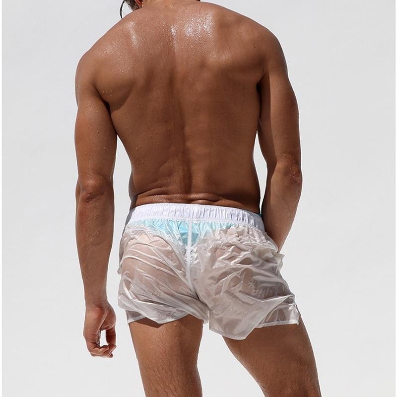 Show Off See-through Board Shorts | dmunderwear detail image 7