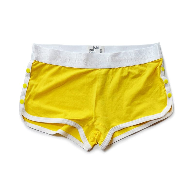 Side Button Boxer Shorts | dmunderwear detail image 5