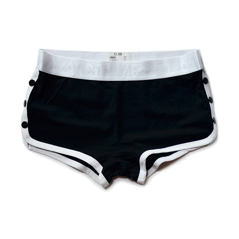 Side Button Boxer Shorts | dmunderwear detail image 6