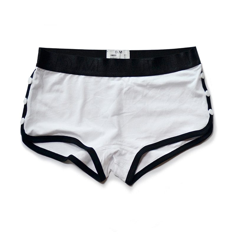 Side Button Boxer Shorts | dmunderwear detail image 8