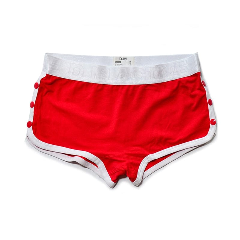 Side Button Boxer Shorts | dmunderwear detail image 9