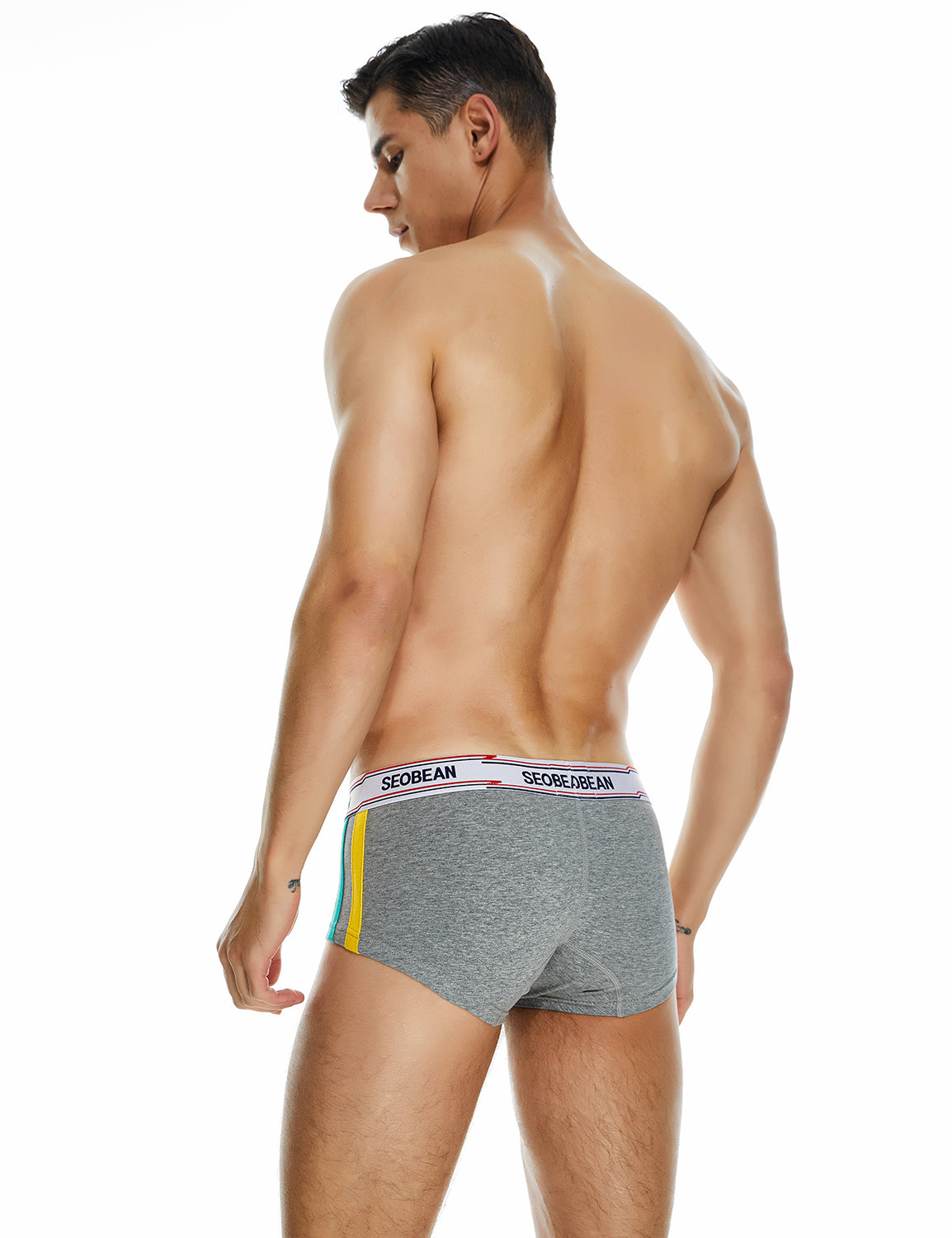 Side Line Boxer Brief 230201 | dmunderwear detail image 2