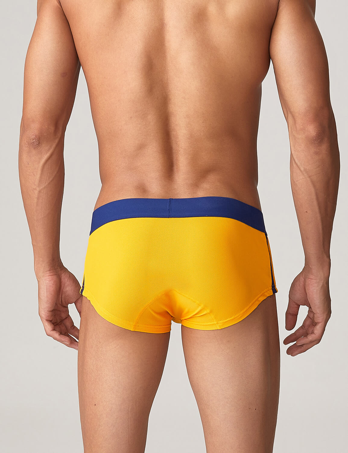 Side Line Nylon Mesh Boxer Brief 220212 | dmunderwear detail image 7