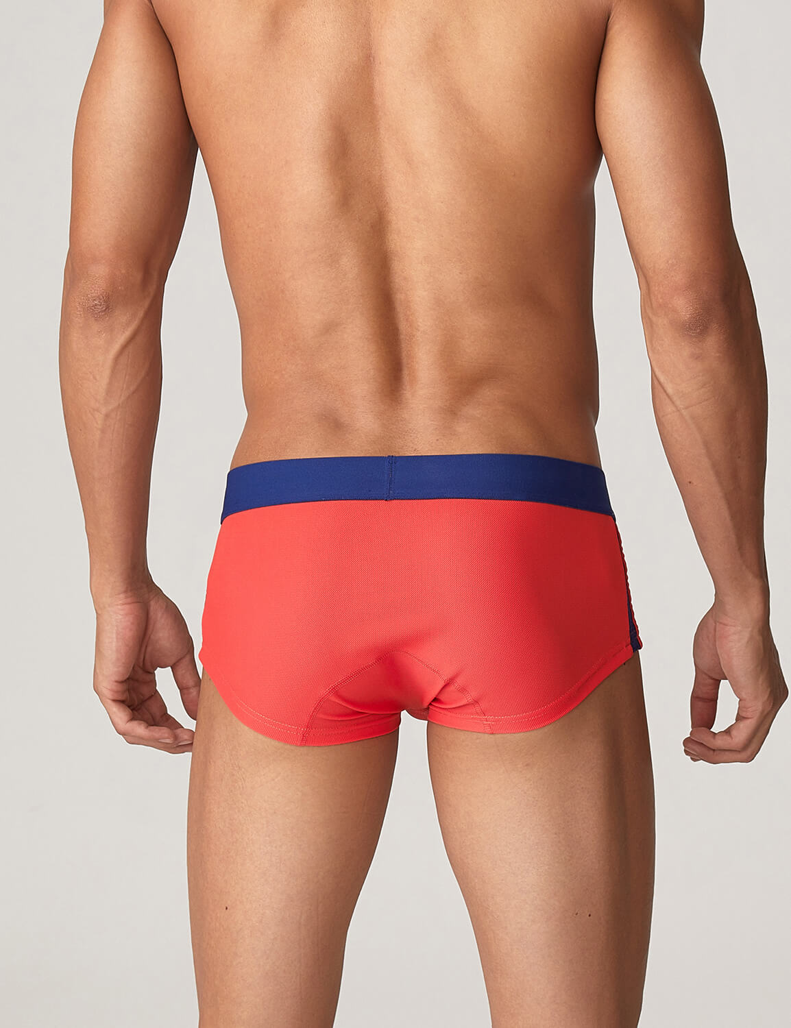 Side Line Nylon Mesh Boxer Brief 220212 | dmunderwear detail image 9