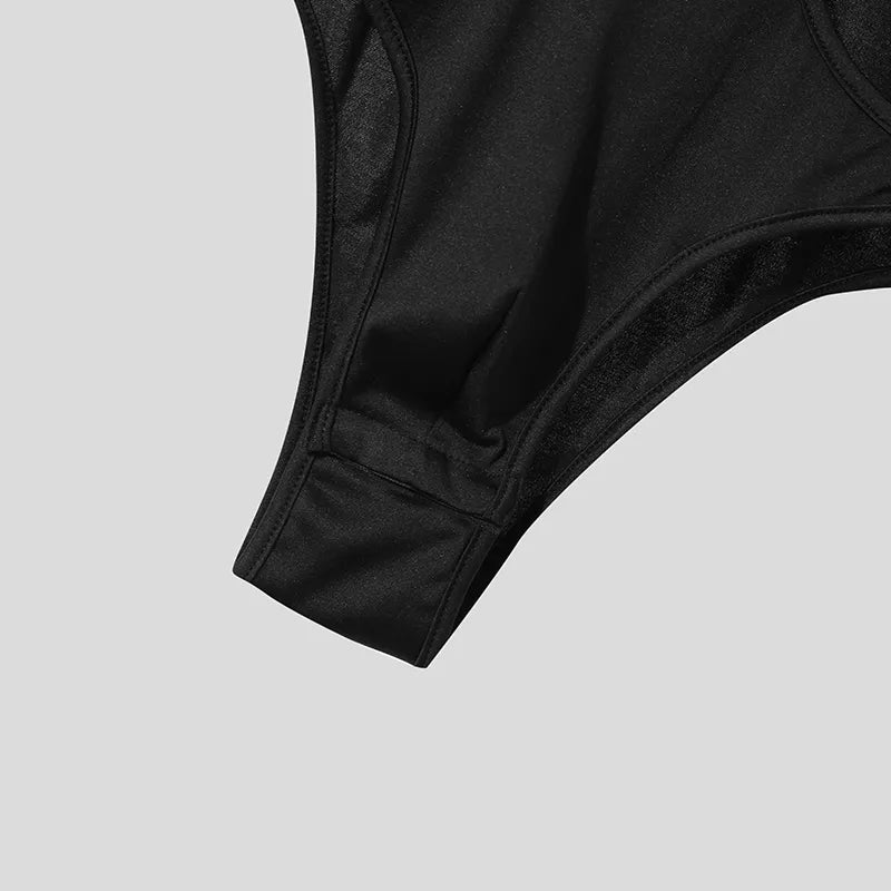 Side Show Gloved Mesh Body Suit | dmunderwear detail image 10