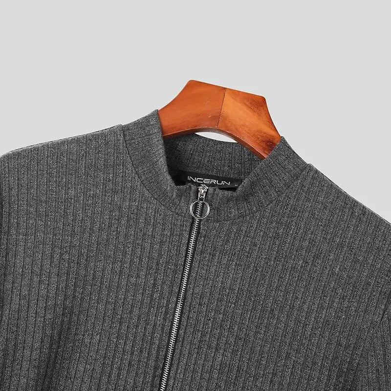 ORVLS Side Show Long Sleeve Zippered Body Suit | dmunderwear detail image 10
