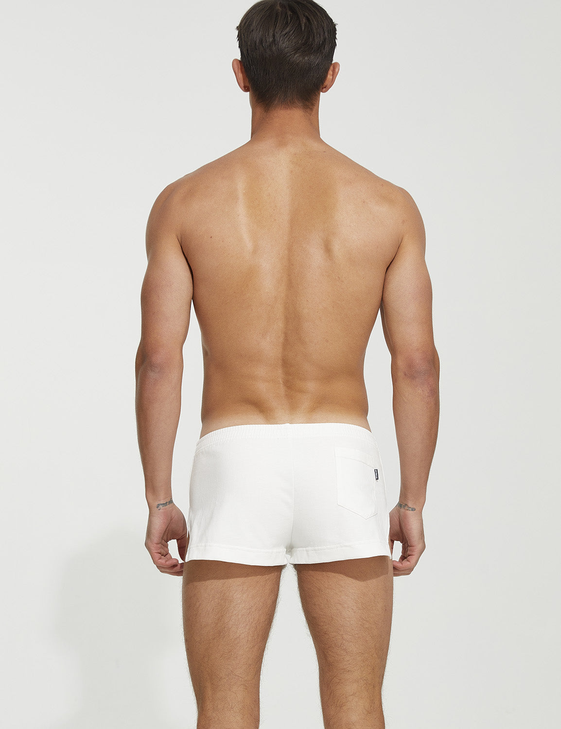 Side Split Leisure Shorts 230502 | dmunderwear detail image 18