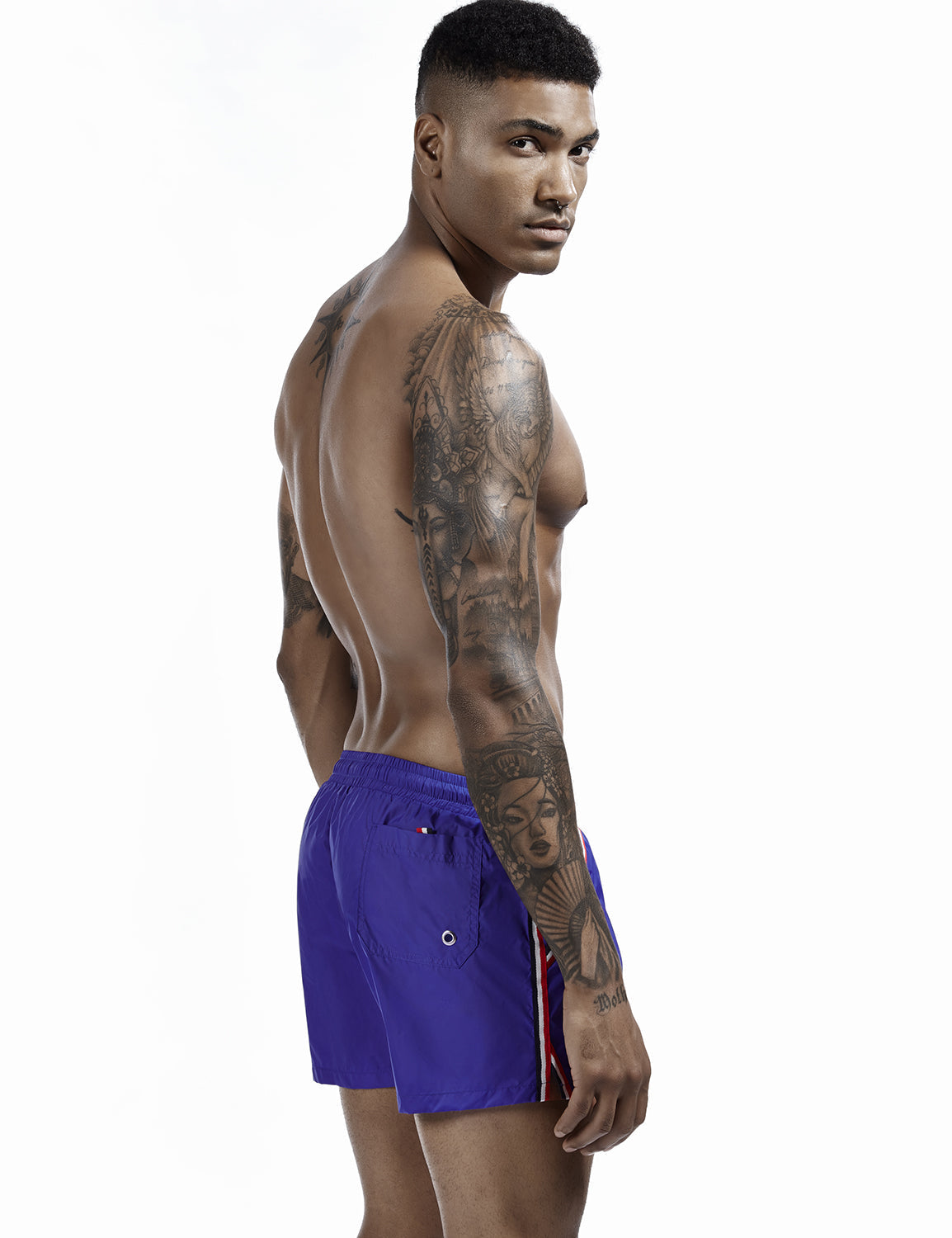 Side Stripes Shorts 0503 | dmunderwear detail image 12