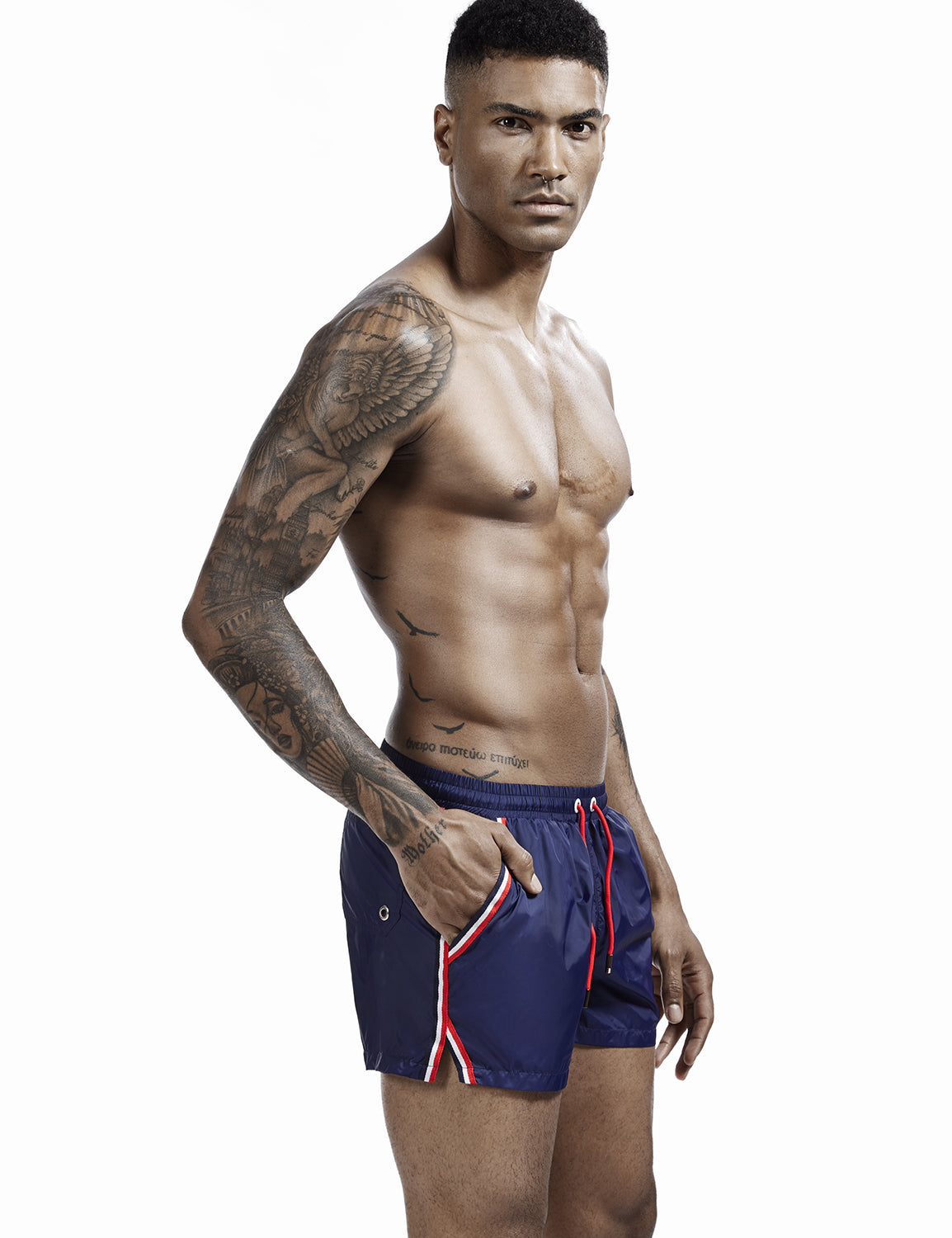 Side Stripes Shorts 0503 | dmunderwear detail image 15