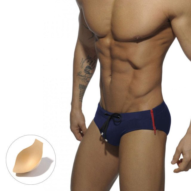 ORVLS Side Zipper Swim Briefs | dmunderwear detail image 14